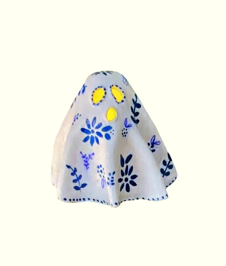 Clay Ghost Air dry clay  Halloween Playcarnival-1