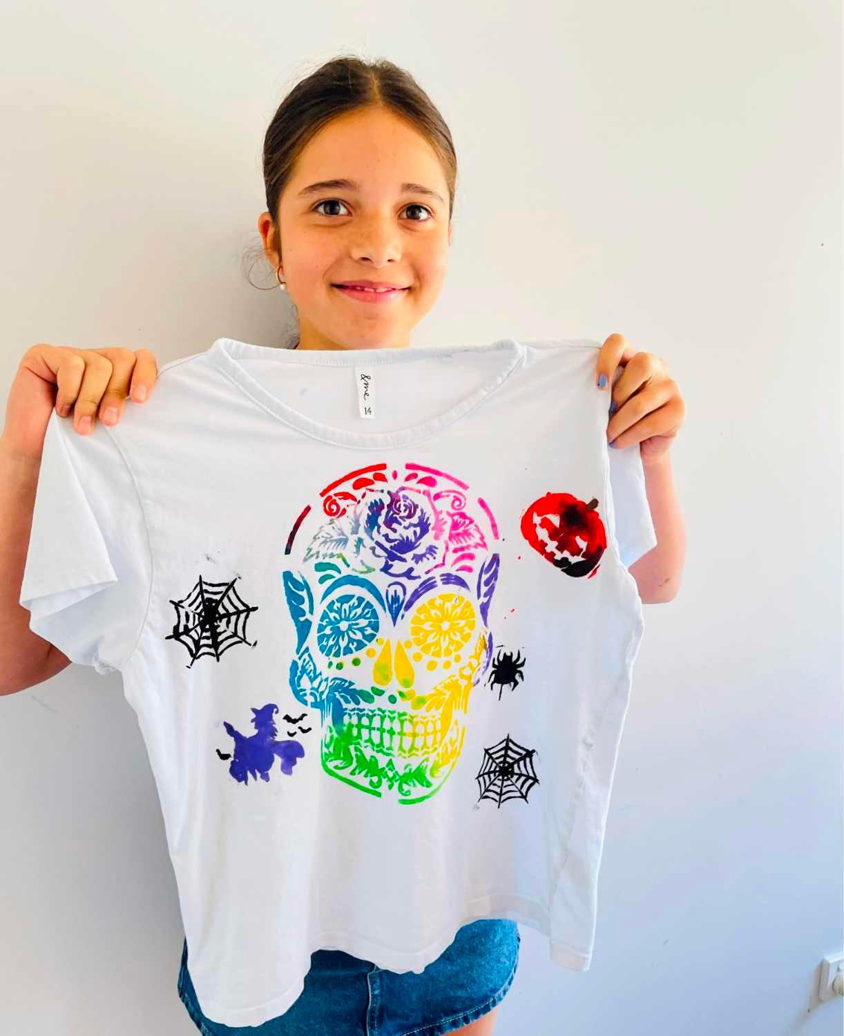 Halloween tshirt painting PLAYCARNIVAL