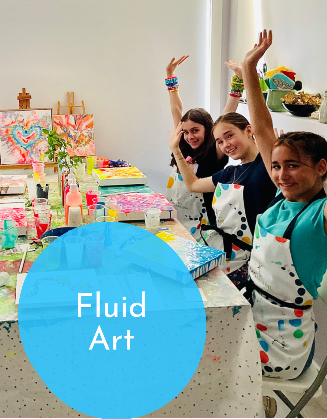 Art Workshops Kids Fluid Art 2 INST Tall