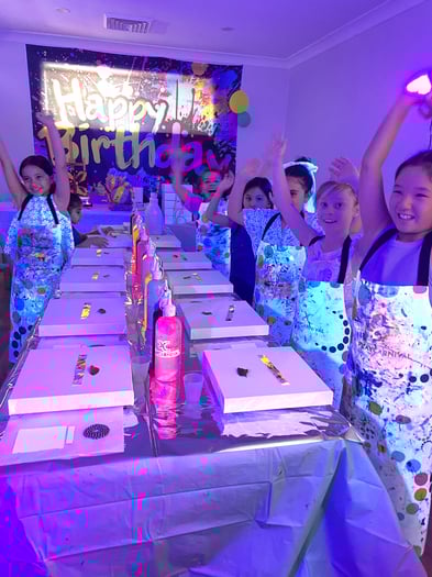 PLAYCARNIVAL Art Birthday Party Sydney