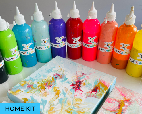 Fluid Art Painting - Home Kit PLAYCARNIVAL