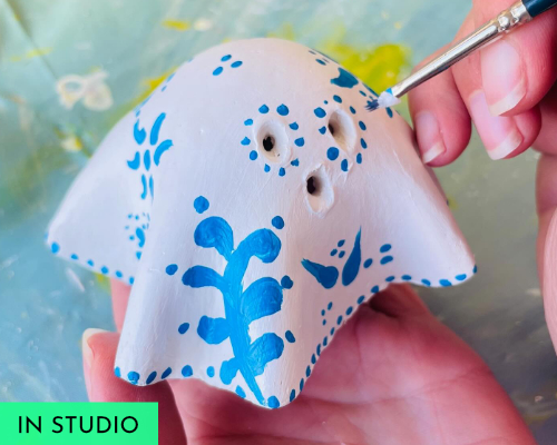 Craft workshops for kids - Halloween sculpting