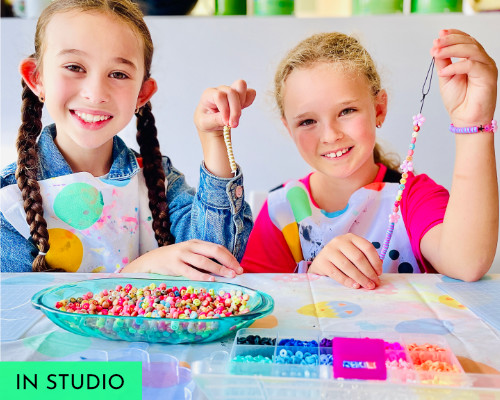 Beading jewellery craft workshops for kids