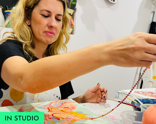 Fluid Art Chain Technique Workshops Adults Sydney Fluid Art Chain Technique Workshops Adults Sydney