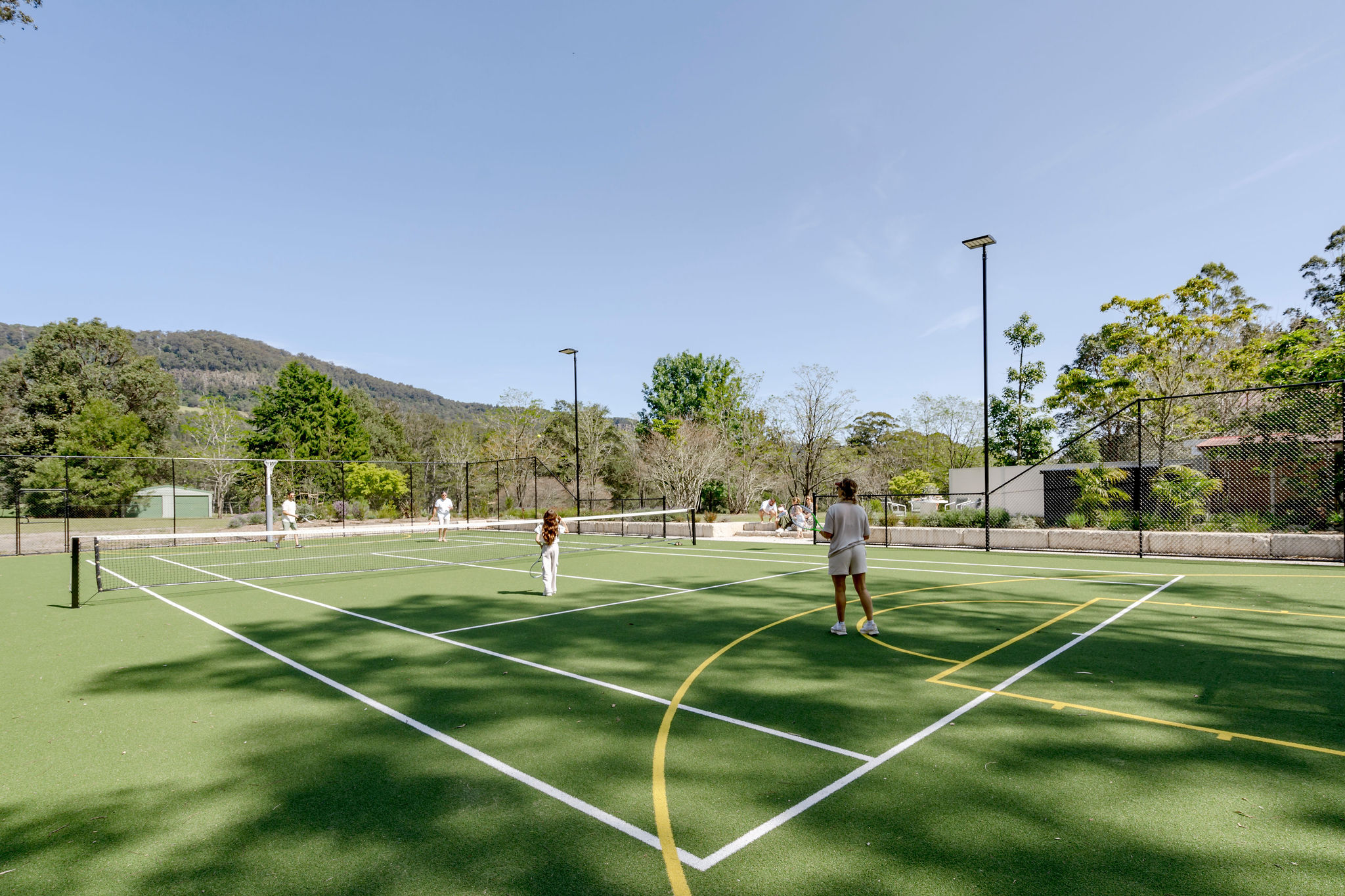 Sports and games at Kangaroo Valley retreat